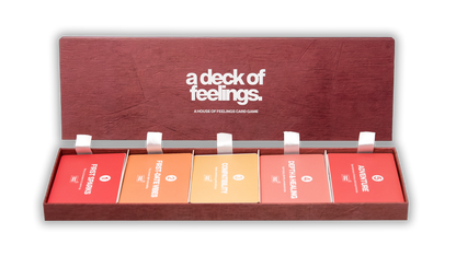 Deck of Feelings - The Conversation Card Game For Cute, Genuine & Deep Connections