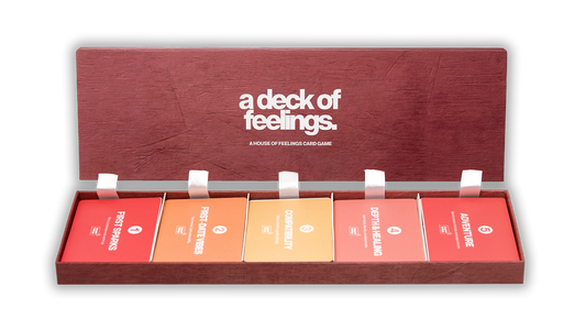 Deck of Feelings - The Conversation Card Game For Cute, Genuine & Deep Connections