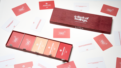 Deck of Feelings - The Conversation Card Game For Cute, Genuine & Deep Connections