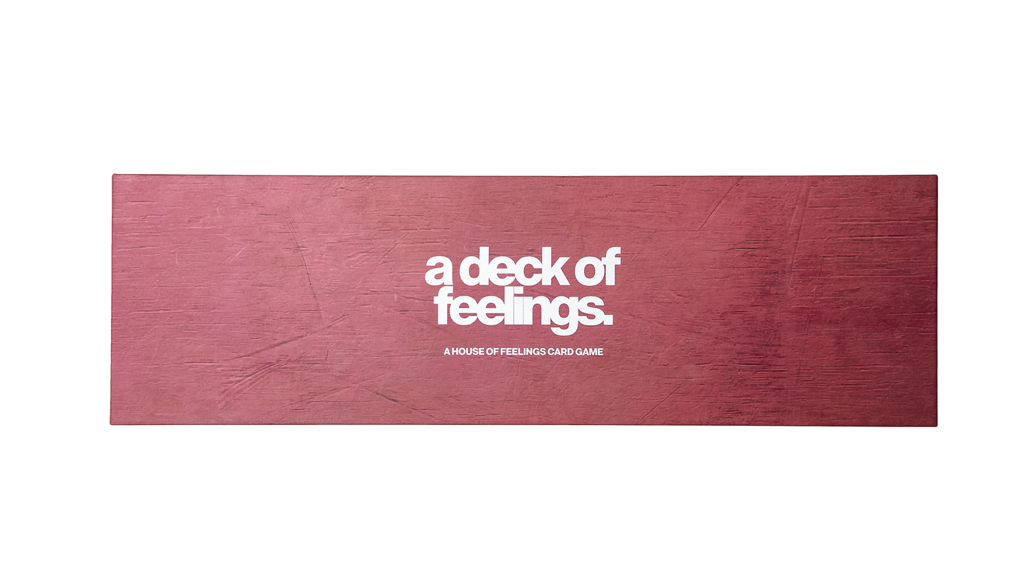 Deck of Feelings - The Conversation Card Game For Cute, Genuine & Deep Connections