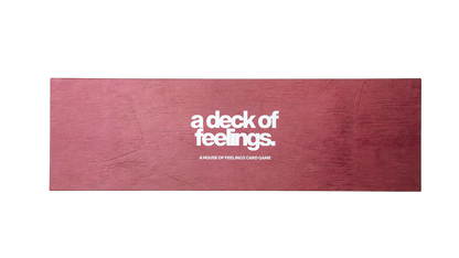 Deck of Feelings - The Conversation Card Game For Cute, Genuine & Deep Connections